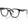 imageCoach Womens Hc6256u Universal Fit Square Prescription Eyewear FramesBlackDemo Lens