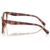 imageCoach Womens Hc6256u Universal Fit Square Prescription Eyewear FramesCaramel TortoiseDemo Lens