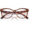 imageCoach Womens Hc6256u Universal Fit Square Prescription Eyewear FramesCaramel TortoiseDemo Lens