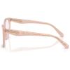 imageCoach Womens Hc6256u Universal Fit Square Prescription Eyewear FramesMilky PinkDemo Lens
