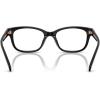 imageCoach Womens Hc6257u Universal Fit Square Prescription Eyewear FramesBlackDemo Lens