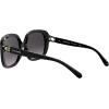 imageCoach Womens Hc8292 Square SunglassesBlackDark Grey Gradient