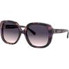 imageCoach Womens Hc8292 Square SunglassesPurple TortoisePurple Pink Gradient