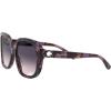 imageCoach Womens Hc8292 Square SunglassesPurple TortoisePurple Pink Gradient