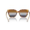 imageCoach Womens Hc8381u Universal Fit Square SunglassesDark TortoiseCanaryBrown Teal Grey Gradient