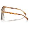 imageCoach Womens Hc8381u Universal Fit Square SunglassesDark TortoiseCanaryBrown Teal Grey Gradient