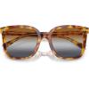 imageCoach Womens Hc8381u Universal Fit Square SunglassesDark TortoiseCanaryBrown Teal Grey Gradient
