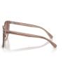 imageCoach Womens Hc8381u Universal Fit Square SunglassesTransparent BrownGreyBrown Gradient