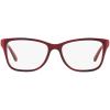 imageCOACH Womens Hc6129 Rectangular Prescription Eyewear FramesBurgundy LaminateDemo Lens