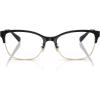 imageCoach Womens HC5184 Rectangular Prescription Eyewear Frames Shiny Light GoldBlackDemo Lens 54 mm