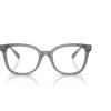 imageCoach Womens Hc6225u Universal Fit Square Prescription Eyewear FramesDark GreyLight GreyDemo Lens