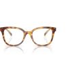imageCoach Womens Hc6225u Universal Fit Square Prescription Eyewear FramesDark TortoiseCanaryDemo Lens