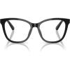 imageCoach Womens Hc6256u Universal Fit Square Prescription Eyewear FramesBlackDemo Lens