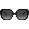 imageCoach Womens Hc8292 Square SunglassesBlackDark Grey Gradient