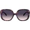 imageCoach Womens Hc8292 Square SunglassesPurple TortoisePurple Pink Gradient