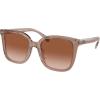 Transparent Brown/Grey/Brown Gradient