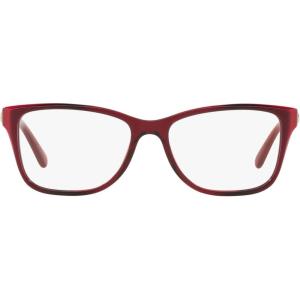 imageCOACH Womens Hc6129 Rectangular Prescription Eyewear FramesBurgundy LaminateDemo Lens