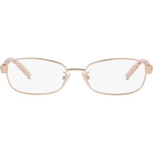 imageCoach Womens Hc5138 Rectangular Prescription Eyewear FramesBrushed Rose GoldDemo Lens