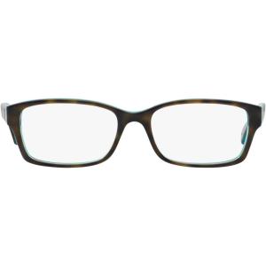 imageCoach Womens Hc6040 Brooklyn Rectangular Prescription Eyewear FramesDark TortoiseDemo Lens