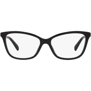 imageCoach Womens Hc6206u Universal Fit Cat Eye Prescription Eyewear FramesBlackDemo Lens