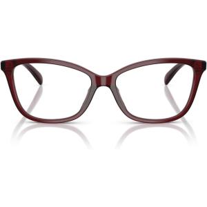 imageCoach Womens Hc6206u Universal Fit Cat Eye Prescription Eyewear FramesMilky BurgundyDemo Lens