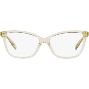 imageCoach Womens Hc6206u Universal Fit Cat Eye Prescription Eyewear FramesTransparent FawnDemo Lens