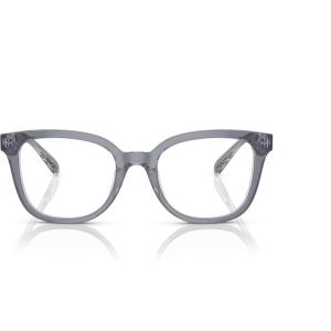 imageCoach Womens Hc6225u Universal Fit Square Prescription Eyewear FramesDark GreyLight GreyDemo Lens