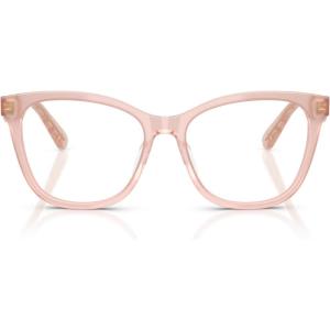 imageCoach Womens Hc6256u Universal Fit Square Prescription Eyewear FramesMilky PinkDemo Lens