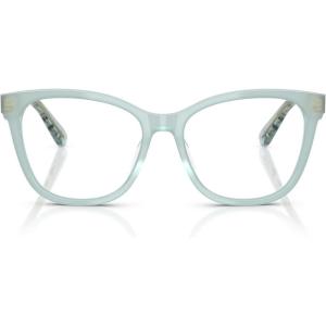 imageCoach Womens Hc6256u Universal Fit Square Prescription Eyewear FramesMilky SeaglassDemo Lens