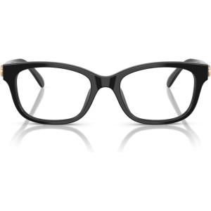 imageCoach Womens Hc6257u Universal Fit Square Prescription Eyewear FramesBlackDemo Lens