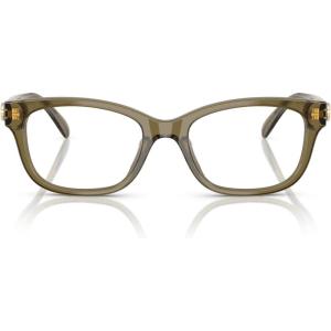imageCoach Womens Hc6257u Universal Fit Square Prescription Eyewear FramesMilky MossDemo Lens