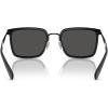 imageCOACH Mens Hc7171 Square SunglassesBlackGrey Solid