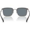 imageCOACH Mens Hc7171 Square SunglassesGunmetalGreyGrey Solid