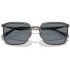 imageCOACH Mens Hc7171 Square SunglassesGunmetalGreyGrey Solid