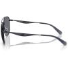 imageCOACH Mens Hc7172 Metal C Hardware Aviator SunglassesSatin Ink BlueBlue Solid