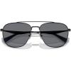 imageCOACH Mens Hc7172 Metal C Hardware Aviator SunglassesSatin Ink BlueBlue Solid