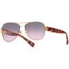 imageCoach HC7059 Sunglasses PurpleGoldGrey Purple Gradient 58 mm