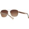 imageCoach HC7064 Sunglasses Light GoldBrown Gradient 56 mm