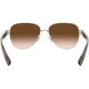 imageCoach HC7111 Sunglasses Light GoldBrown Gradient 57 mm