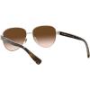 imageCoach HC7111 Sunglasses Light GoldBrown Gradient 57 mm