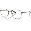 imageCoach Mens Hc5163 Square Prescription Eyewear FramesAntique GoldDemo Lens