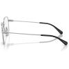 imageCoach Mens Hc5163 Square Prescription Eyewear FramesSilver Satin ColorDemo Lens