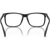 imageCoach Mens Hc6228u Universal Fit Square Prescription Eyewear FramesBlackDemo Lens