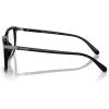 imageCoach Mens Hc6228u Universal Fit Square Prescription Eyewear FramesBlackDemo Lens