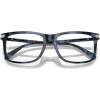 imageCoach Mens Hc6228u Universal Fit Square Prescription Eyewear FramesBlue TortoiseDemo Lens