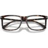 imageCoach Mens Hc6228u Universal Fit Square Prescription Eyewear FramesDark TortoiseDemo Lens