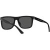 imageCoach Mens Hc8367u Universal Fit Square SunglassesBlackGrey Solid