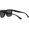 imageCoach Mens Hc8367u Universal Fit Square SunglassesBlackGrey Solid