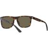 imageCoach Mens Hc8367u Universal Fit Square SunglassesDark TortoiseBrown Solid