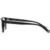 imageCoach Womens Hc6166u Universal Fit Rectangular Prescription Eyewear FramesBlackDemo Lens
